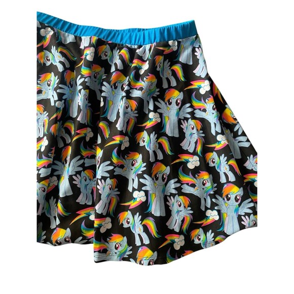 My Little Pony Rainbow Dash Skirt Child Small 4-6 Amscan - Picture 3 of 5